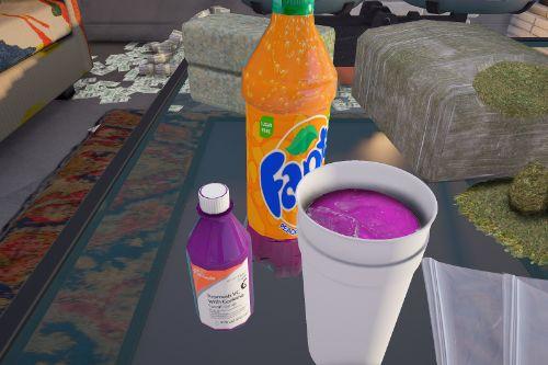 Styrofoam Double Cup with Lean